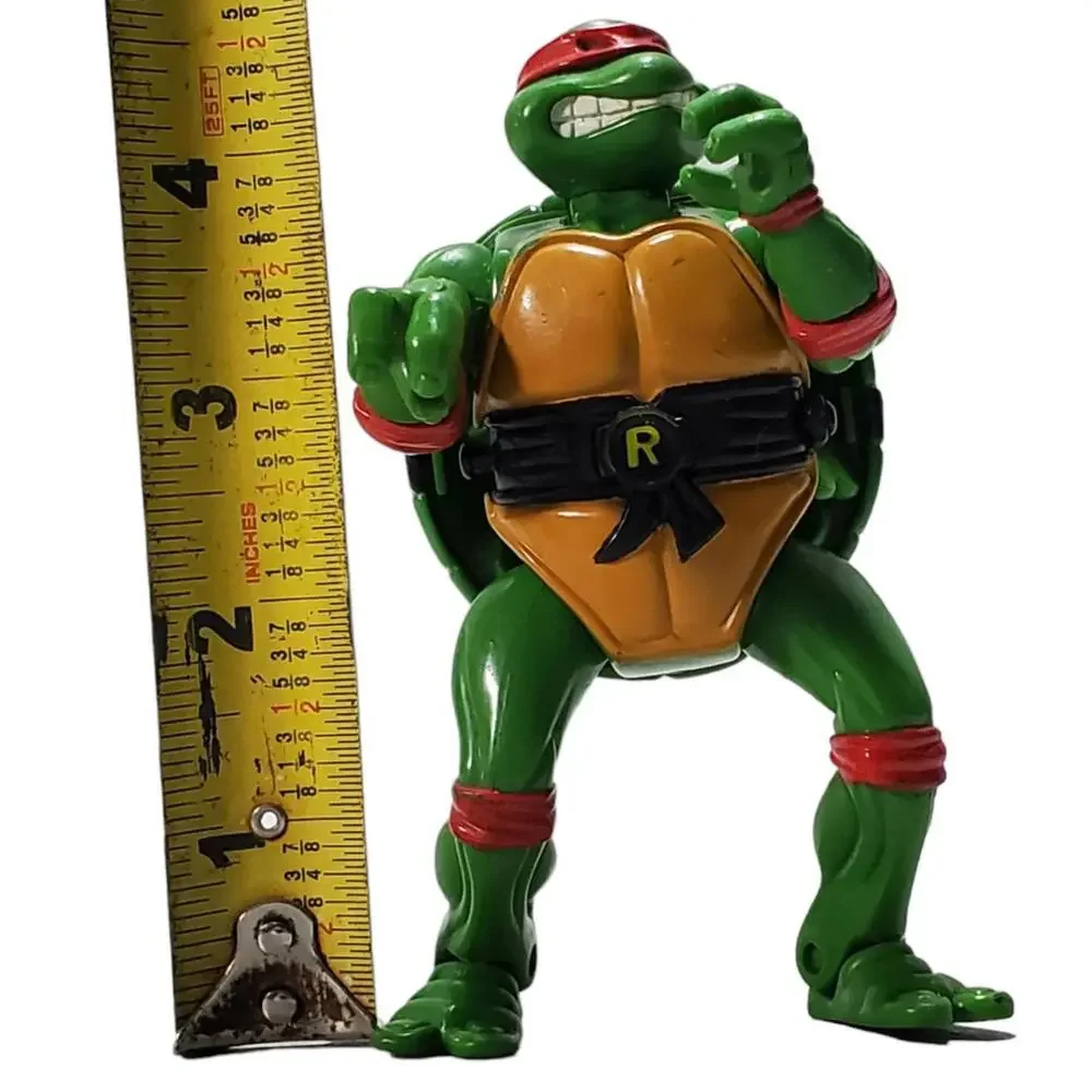 1992 Raphael TMNT Mirage Studios Playmates Toys 5” Transforming Ninja Turtle Red - Picture 10 of 10